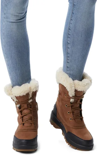Vista 5 de SOREL Botas Tivoli IV Parc para mujer, botas de invierno de cuero impermeables