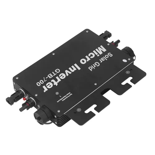 Vista 3 de Inversor de lazo de red solar, micro inversor de lazo de red de 700 W, voltaje de control IP65 potencia de identificación automática, inversores