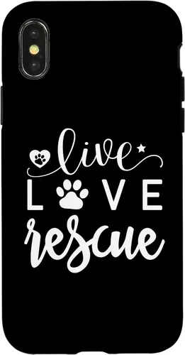 Vista 4 de iPhone 14 Love Rescue Rescue Pet Adoption Live Dog Shelter Forever Case