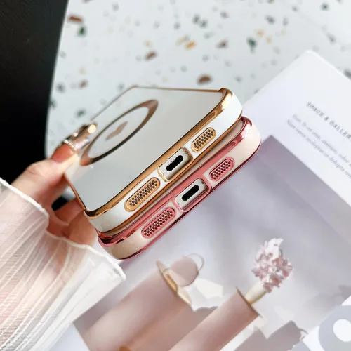 Vista 5 de Para iPhone 15 Funda de silicona a prueba de golpes lindo diseño suave de silicona cámara de protección de corazón encantador fundas para iPhone 15