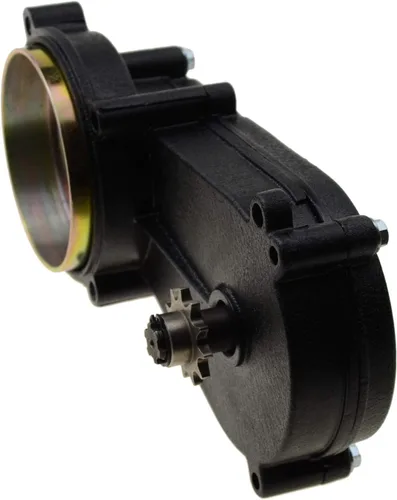 Vista 4 de GOOFIT T8F Caja de engranajes de transmisión de piñón de 11 dientes para motor de 2 tiempos de 33 cc, 34 cc, 47 cc y 49 cc, minimoto, moto de cross