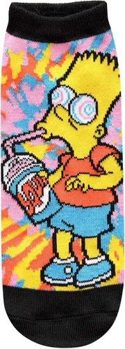 Vista 4 de Hyp The Simpsons - Calcetines tobilleros para mujer (5 unidades)