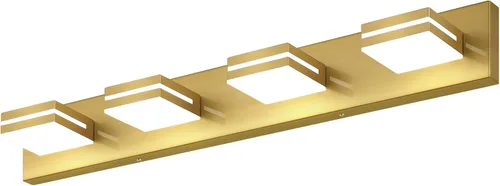Vista 14 de SineRise - Moderna lámpara LED para tocador de baño (2 luces, 39.4 cm, regulable), iluminación de pared de baño moderna de acrílico cepillado sobre