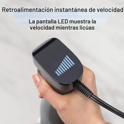Vista 6 de Hamilton Beach Professional Batidora eléctrica de inmersión manual con velocidad variable + pantalla LED, 300 vatios de potencia máxima, batidor