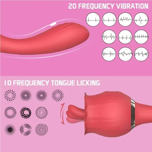 Vista 4 de Juguete de rosa para mujer, estimulador sexual de rosas para mujeres, juguetes para adultos, herramientas sexuales para mujeres, juguetes sexuales