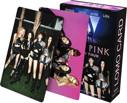 Vista 3 de KPOPBTS Born Pink Photocards Nuevo Álbum 165 PCS/3 Paquetes Tarjetas Lomo Regalo para Niños y Niñas Blink