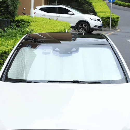 Vista 6 de Parasol para parabrisas para Mercedes Benz Clase S W222 2014-2020 2014-2020, parasol plegable y reflectante, protector solar personalizado