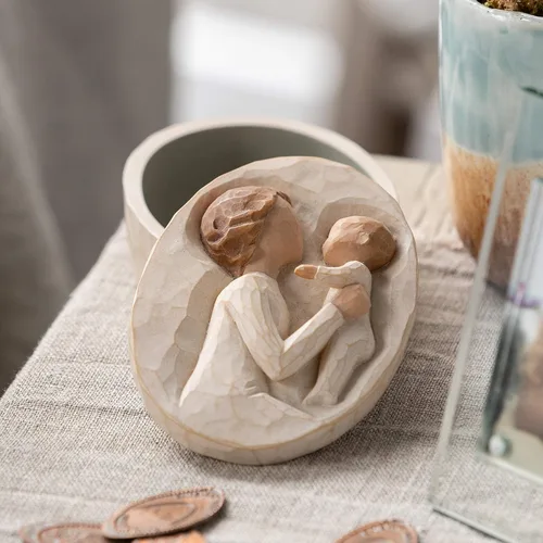 Vista 7 de Willow Tree Abuela, amor que trasciende los años, caja para joyas y tesoros, recordatorio de aquellos que amas que te llaman abuela, caja