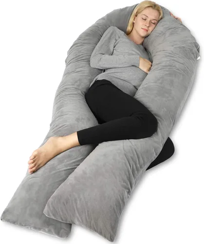 Vista 9 de QUEEN ROSE Almohada corporal extra larga, almohadas refrescantes para Verde