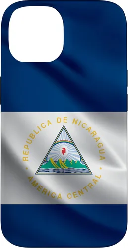 Vista 4 de Funda con la bandera de Nicaragua para iPhone 17