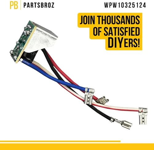 Vista 5 de PartsBroz WPW10325124 Placa de control de fase – Compatible con mezclador Whirlpool KitchenAid – Sustituye a AP6019577 W10325124 W10354307 1877249