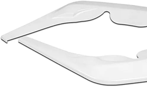 Vista 3 de Kit de 3 bordes de parachoques delantero compatibles con Toyota Supra A90 2019-2021, alerón de protección con moldura divisora estilo STP, difusor