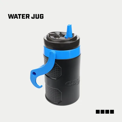 Vista 2 de Capelli Sport Botella de agua, jarra de agua deportiva aislada de medio galón con asa de transporte, 64 onzas