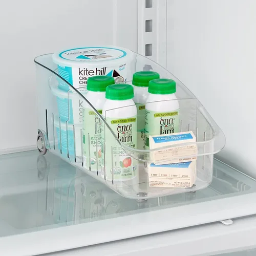 Vista 8 de YouCopia Cajón para refrigerador desplazable, 6.0 pulgadas, transparente