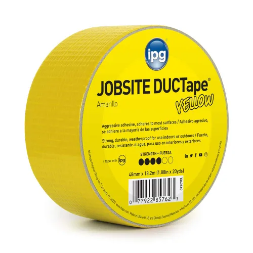 Vista 16 de IPG - JobSite DUCTape - Cinta adhesiva de color Negro