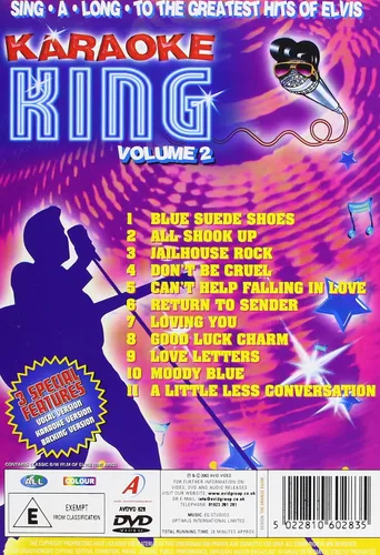 Vista 2 de King Volume 2 Sing along to the Greatest Hits of Elvis