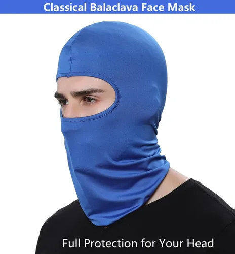 Vista 2 de Balaclava Ski Mask Head Mask Full Face Mask Windproof Face Cover Sun UV Protection Scarf Men Women Outdoor Sport Cycling Cap