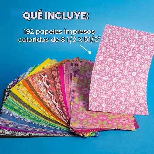 Vista 2 de Roylco 1435530 - Papel de tonos decorativos, 8-1/2 x 5-1/2 pulgadas, paquete de 192