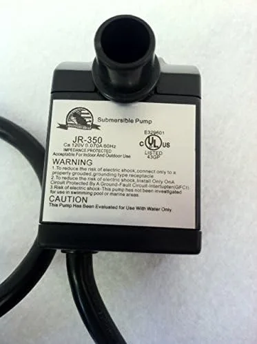 Vista 3 de Pequeña fuente y bomba estatuaria 93GPH flujo 5.5Watt APJR350