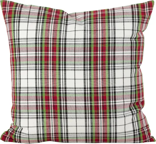Vista 7 de SARO LIFESTYLE DAMA di Natale Collection Buffalo Plaid Joy - Almohada rellena de poliéster, 12 x 20 pulgadas, color negro