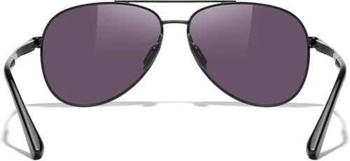 Vista 4 de MERRY'S Lentes de sol de aviador para hombres y mujeres, lentes polarizados para conducir, lentes espejados, protección UV 400, 2.283 in