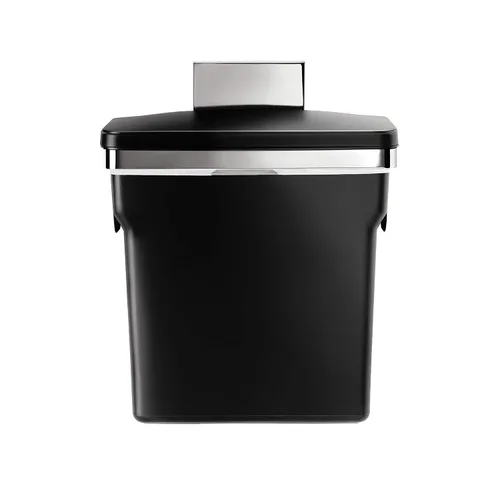 Vista 2 de simplehuman, cesto de residuos para gabinete, marco de acero de alto desempeño, de 10 l/2,6 galones