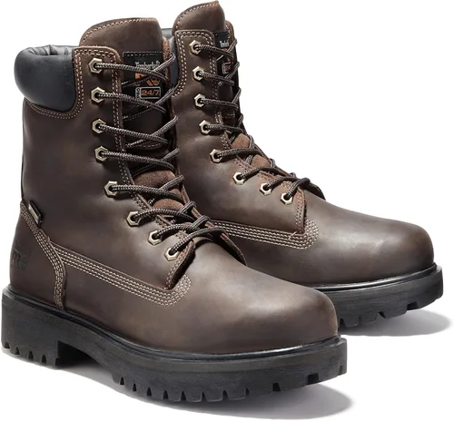 Vista 2 de Botas para hombre Timberland PRO 26011, ajuste directo, caña de 8 pulgadas, punta blanda