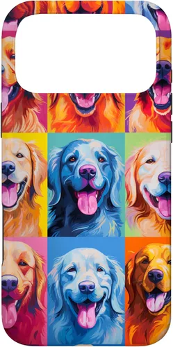 Vista 22 de Carcasa para iPhone 16 Golden Retriever Dog Owner