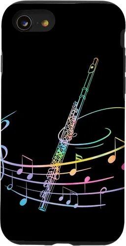 Vista 18 de Classical Music For Flutist Orchestra Flute Case for iPhone 16