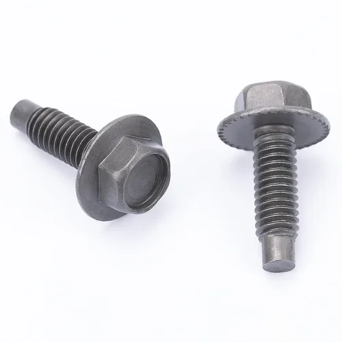 Vista 3 de 15pcs 5/16"-18 x 1" Tornillos de bloqueo de giro de cabeza de arandela hexagonal