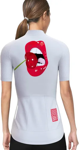 Vista 8 de Lo.gas Cycling Jersey WomenShort SleeveBike Bicycle Biking Shirts for Women