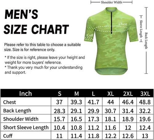 Vista 5 de Camiseta de ciclismo de manga corta para hombre, secado rápido, con 3 bolsillos traseros