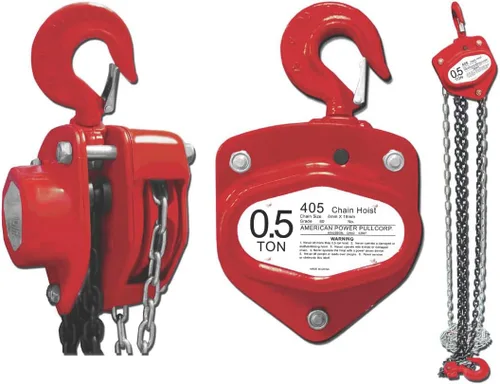 Vista 3 de AMERICAN POWER PULL CORP 410 Bloque de cadena, 1 tonelada