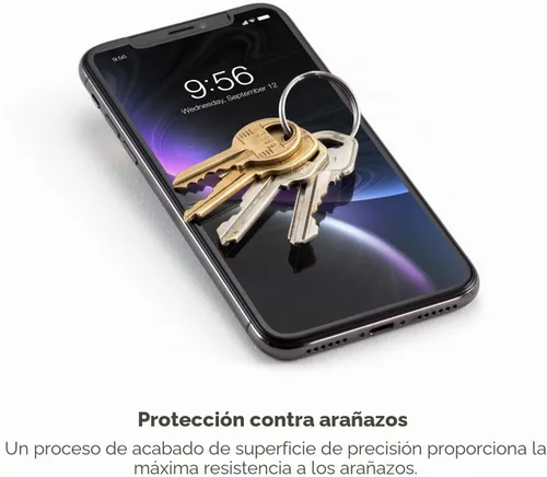 Vista 3 de ZAGG InvisibleShield Glass+ protector de pantalla, vidrio templado de alta definición fabricado para Iphone de Apple