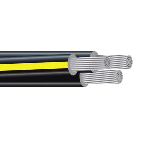 Vista 5 de NASSAU ELECTRICAL SUPPLY Aluminio 2-2-2 Triplex URD Ramapo 100 AMP Cable de servicio de alambre de entierro directo (100 pies)