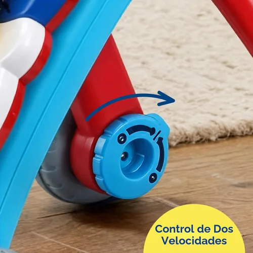 Vista 8 de VTech Andador de Aprendizaje de Sentado a de Pie (Empaque Libre de Frustraciones), Azul