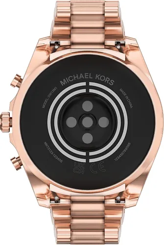 Vista 3 de Michael Kors - Reloj inteligente con pantalla táctil Gen 6 con altavoz frecuencia cardíaca oxígeno en la sangre GPS pagos sin contacto