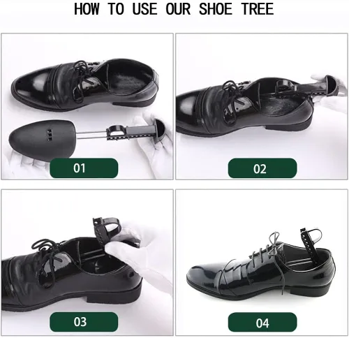 Vista 4 de PHABULS Árboles de zapatos de longitud ajustable para hombre