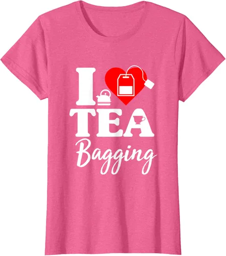 Vista 17 de Camiseta con texto en inglés "I Love Tea Bagging", divertida camiseta para bebedores de té, Negro