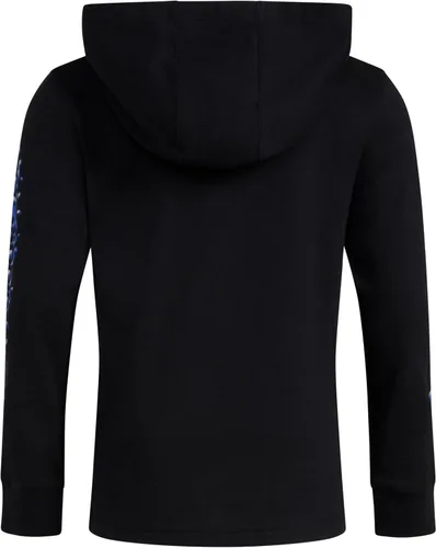 Vista 3 de adidas Camiseta de manga larga con capucha de algodón con logotipo Bos para niño