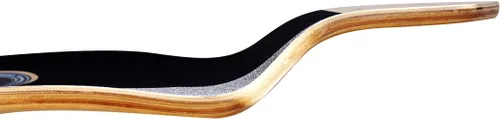 Vista 4 de Longboard Yocaher con diseño pintado para alta velocidad Púrpura