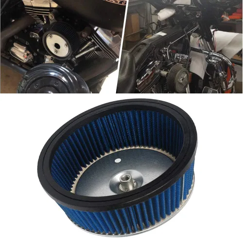 Vista 5 de HIFROM Reemplazo del filtro de aire de alto rendimiento para la motocicleta HD-0800 Parte # 2944299A 2944299B 2944299C 2944299D 2944299E 2001-2008
