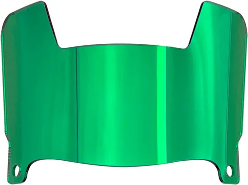 Vista 22 de Visera de casco de fútbol mini transparente con clips de ajuste universal para coleccionistas y exhibición