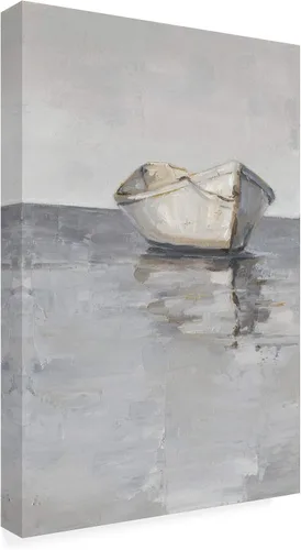 Vista 2 de Trademark Fine Art, Barco 12x19 en el horizonte I de Ethan Harper