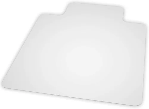 Vista 3 de ES Robbins EverLife 132133 - Alfombrilla para silla de vinilo para suelo duro de 45 x 53 pulgadas, transparente y resistente