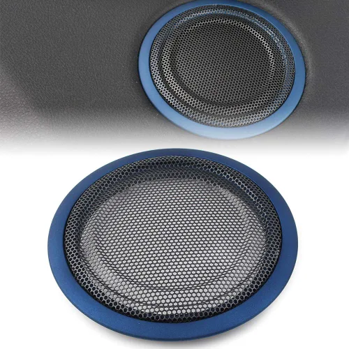 Vista 9 de Cubierta de altavoz de audio para puerta de automóvil para BMW Serie 3 F30 F35, 4 Series F32 F33 F36 todos los años, color negro