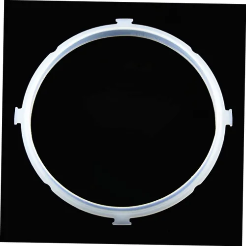 Vista 2 de Luxshiny Anillo de sellado de silicona de repuesto para olla a presión eléctrica 5-6 cuartos de galón 9.44 pulgadas, junta de sello de válvula