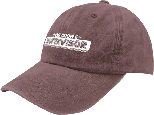 Vista 2 de Caps Shit Show - Gorras de béisbol vintage para mujer
