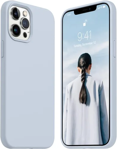 Vista 36 de JELE Funda a prueba de golpes diseñada para iPhone 11, funda de teléfono de silicona líquida con [forro de microfibra suave antiarañazos]