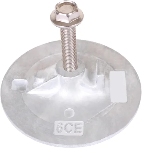 Vista 2 de SouthMarine Motor de barco 6CE-45373-00 ánodo de pestaña de ajuste plano para motor fuera de borda Yamaha F70-F100 F200 F225 F250/B 200HP 225HP